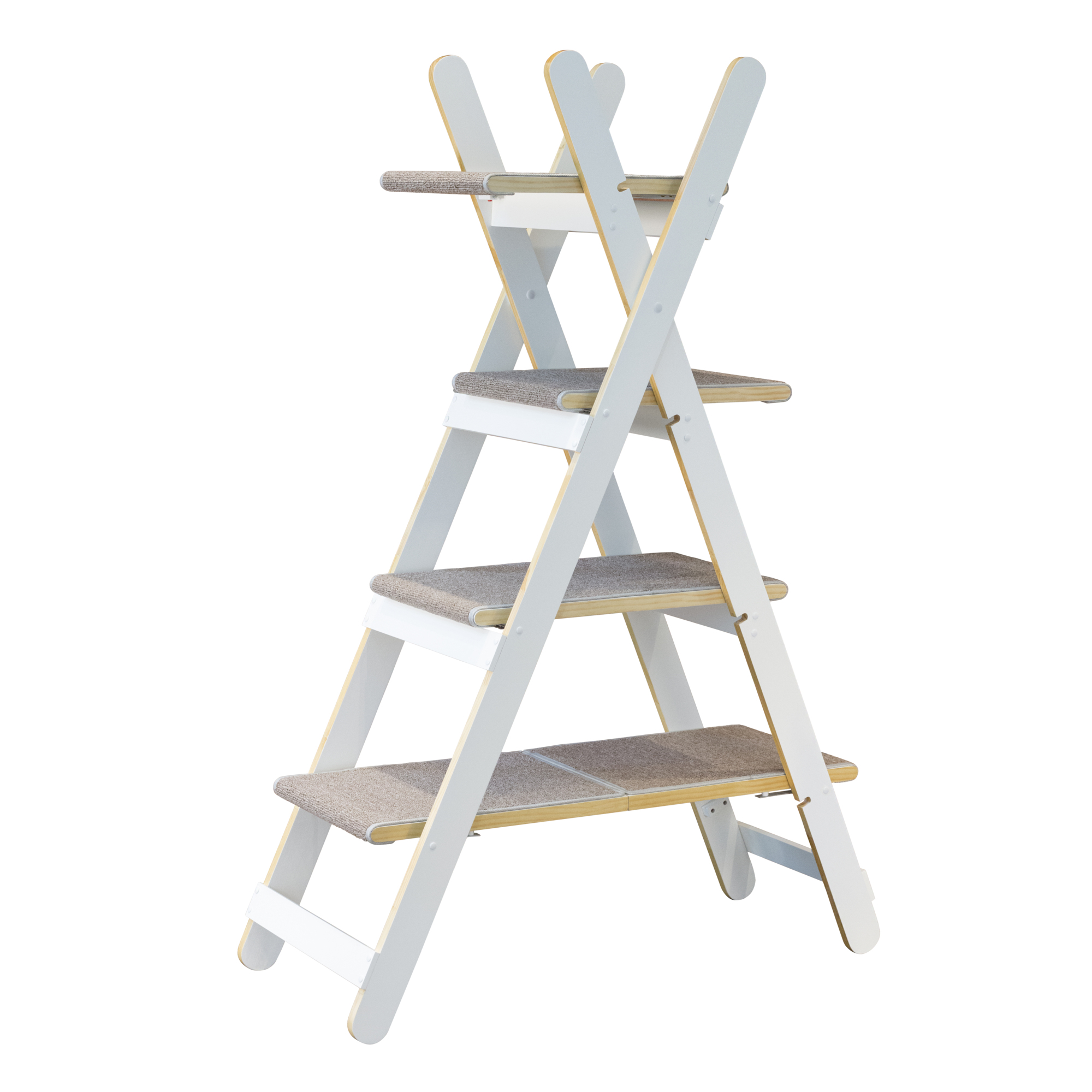Merry Products, Modern Folding Cat Tree, Model# TOY0091720110